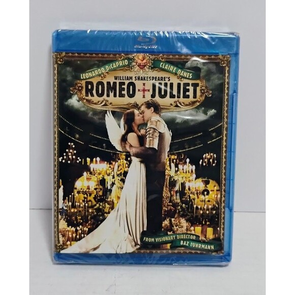 1996 20TH CENTURY FOX ROMEO & JULIET BLU-RAY NEW SEALED LEO DICAPRIO - Picture 1 of 5